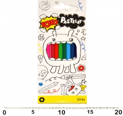 Pastelky šestihranné 12 ks