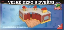 Maxim velké depo pro vláčky s dveřmi