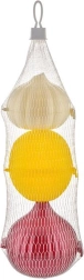 Sada mini plastových dóz na česnek, cibuli a citron (3 ks)