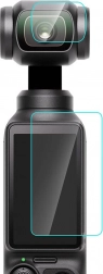 Tvrzené sklo na objektiv a ochranný kryt obrazovky pro DJI Osmo Pocket 3