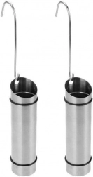 Ocelový zvlhčovač vzduchu na radiátor 300 ml, 2 ks