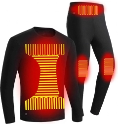 Vyhřívané termoprádlo set 3XL s USB napájením