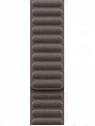 Magnetický žebrovaný řemínek FineWoven šedo‑hnědý pro 42 mm, velikost M/L