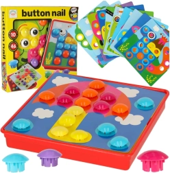 Edukační kolíčková mozaika, 57 dílů