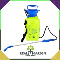 Tlakový ruční postřikovač 5 l se zádovým popruhem a lancí