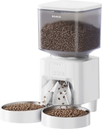 Automatické krmítko pro zvířata 4,5l WiFi s dvěma miskami