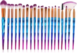 Sada 20 štětců na líčení Unicorn