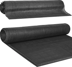 Stínící síť na plot 1,5 × 50 m, 95 % zastínění, UV 180 g/m² + 100 stahovacích pásků