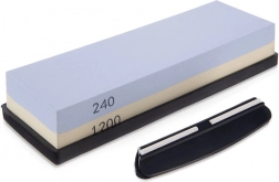 Kamenný brousek na nože s vodním kamenem 18,5 × 6 × 3 cm