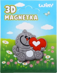 Magnet ve tvaru kočky
