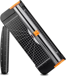 Kompaktní ruční řezačka papíru – trymer A4/A5/B5 s úhloměrem