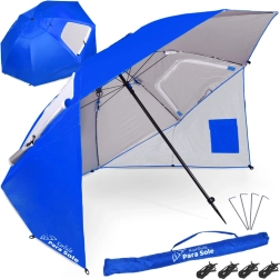 Plážový slunečník PARA SOLE UPF 50+ na pláž i do zahrady – Korcula