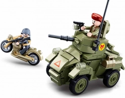 Sluban druhá světová válka malý obrněnec stavebnice