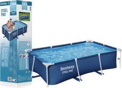 Bestway rámový bazén STEEL PRO 259 × 170 × 61 cm, 2300 l