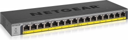 netgear gs116lp 16portový gigabitový poe+ neřízený switch