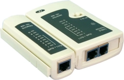 Tester kabelů RJ11/RJ12/RJ45 se vzdálenou jednotkou LOGILINK