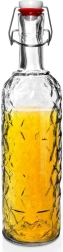 Skleněná lahev s klipem 1,1 l