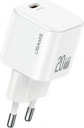 Síťová nabíječka 20 W s USB‑C + kabel USB‑C, bílá