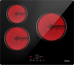 indukční sklokeramická varná deska IsEasy se 3 zónami 5 500 W