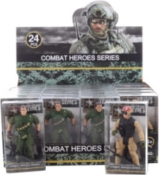 Figurka vojáka se zbraní 9 cm