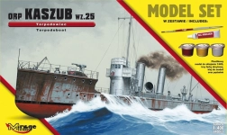 Polská torpédoborec ORP Kaszub 1935 model 1:400