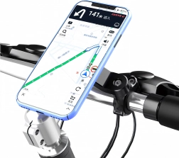 Držák telefonu na kolo a motorku s tlumením vibrací