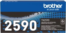 černý toner brother tn-2590, výtěžnost 1200 stran