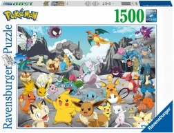 Puzzle 2D 1500 dílků Pokémon Classic