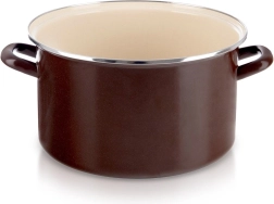 Emaliovaný hrnec Brown 32 cm, 11,5 l