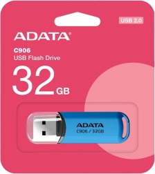USB flash disk ADATA C906 32GB USB 2.0 modrý