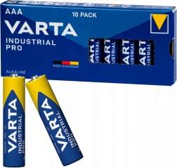 Alkalické baterie AAA Industrial Pro – 10 ks
