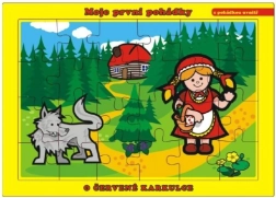 Puzzle O Červené Karkulce 24 dílků