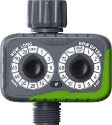 automatický hadicový časovač rainpoint pro zahradní zavlažování