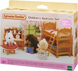 Venkovský dětský pokoj s patrovou postelí SYLVANIAN FAMILIES