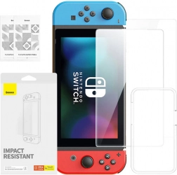 Tvrzené sklo Baseus screen protector pro Nintendo Switch (2019)