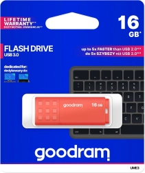 USB flash disk GOODRAM UME3 16 GB USB 3.0 oranžový