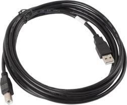 USB kabel 2.0 AM–BM 3 m černý