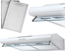 Podskříňkový odsavač par 50 cm bílý BERDSEN