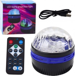 LED projektor hvězd s dálkovým ovládáním a světelnými efekty