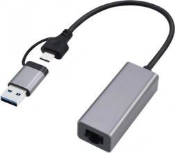 USB síťová karta 3.1 USB‑A/USB‑C 2.5 Gb/s