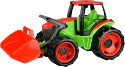 Traktor se lžící modro šedý