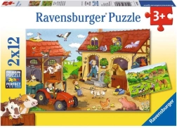 Puzzle 2×12 farma RAVENSBURGER
