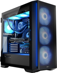 Počítačová skříň Horizon ARGB Flow Midi černá