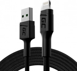 Kabel USB Lightning 200 cm s LED podsvícením