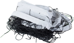 Volejbalová síť 9,5 × 1 m s napínacím lankem a přepravní taškou