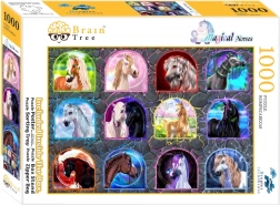 Puzzle Kouzelní koně 1000 dílků