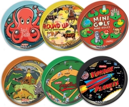 Schylling mini kuličkové bludiště – kapesní hra pro trénink zručnosti