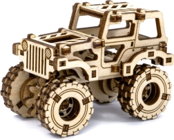 dřevěné 3D puzzle monster truck Superfast WOODEN CITY