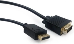 Kabel DisplayPort na VGA 1,8m černý