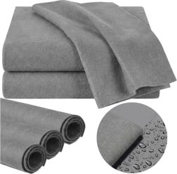 Mikrovláknové utěrky na okna bez šmouh 40 × 50 cm, sada 3 ks RUHHY